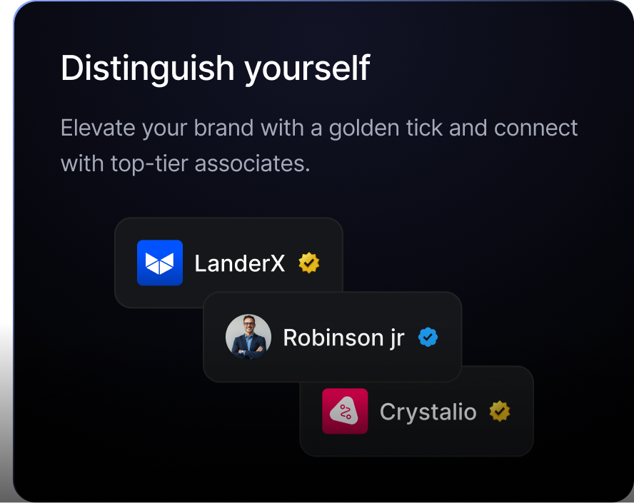 Distinguish yourself feature
